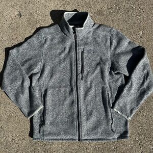 The North Face Gray Full-Zip Jacket